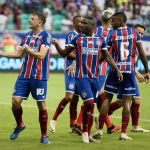 Depois de gol em estreia pelo Bahia, Arias projeta boa disputa com Gilberto na lateral