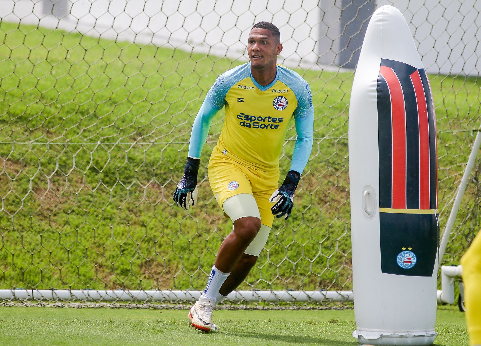 Bahia renova contrato de empréstimo com goleiro que pertence ao Grêmio