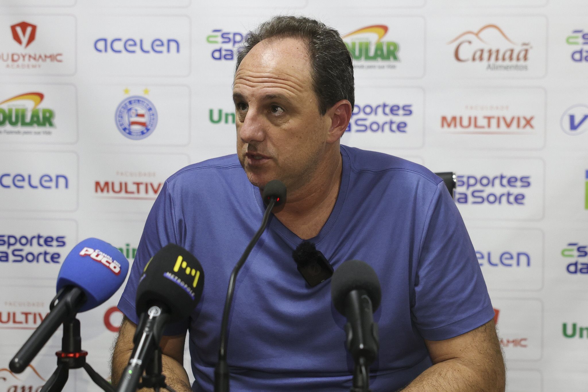 Rogério Ceni detona arbitragem de Criciúma x Bahia: 'Um desastre'
