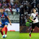 Em polos opostos do Brasileiro, Bahia e Vasco se enfrentam em Salvador