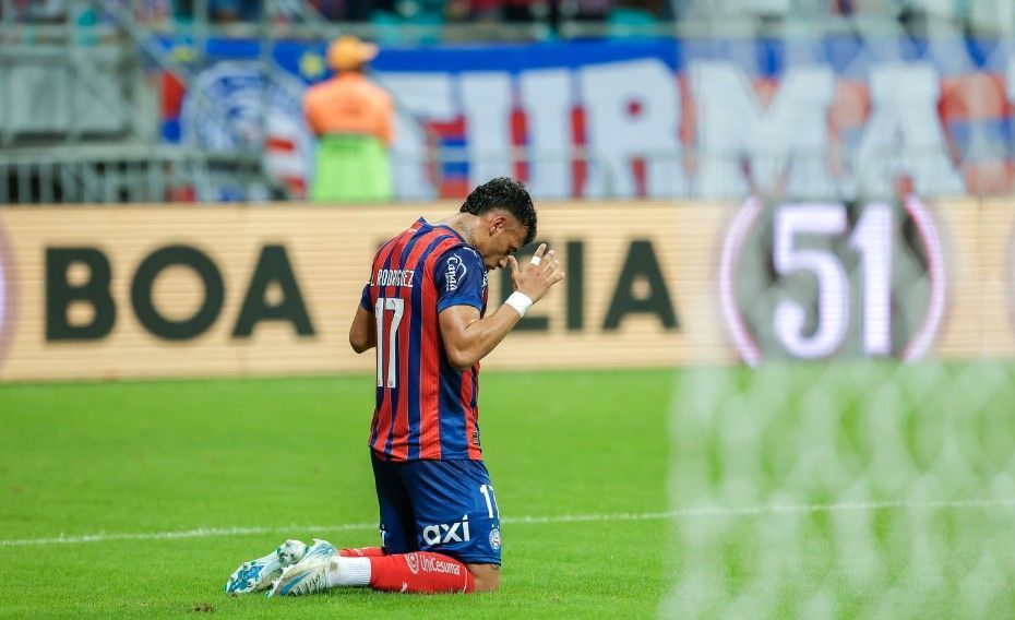 Bahia: Lucho Rodríguez celebra triunfo sobre Juventude e fim de jejum