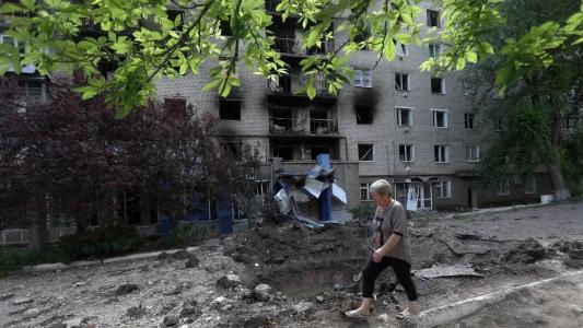 Bahkmut, em imagem de 2022