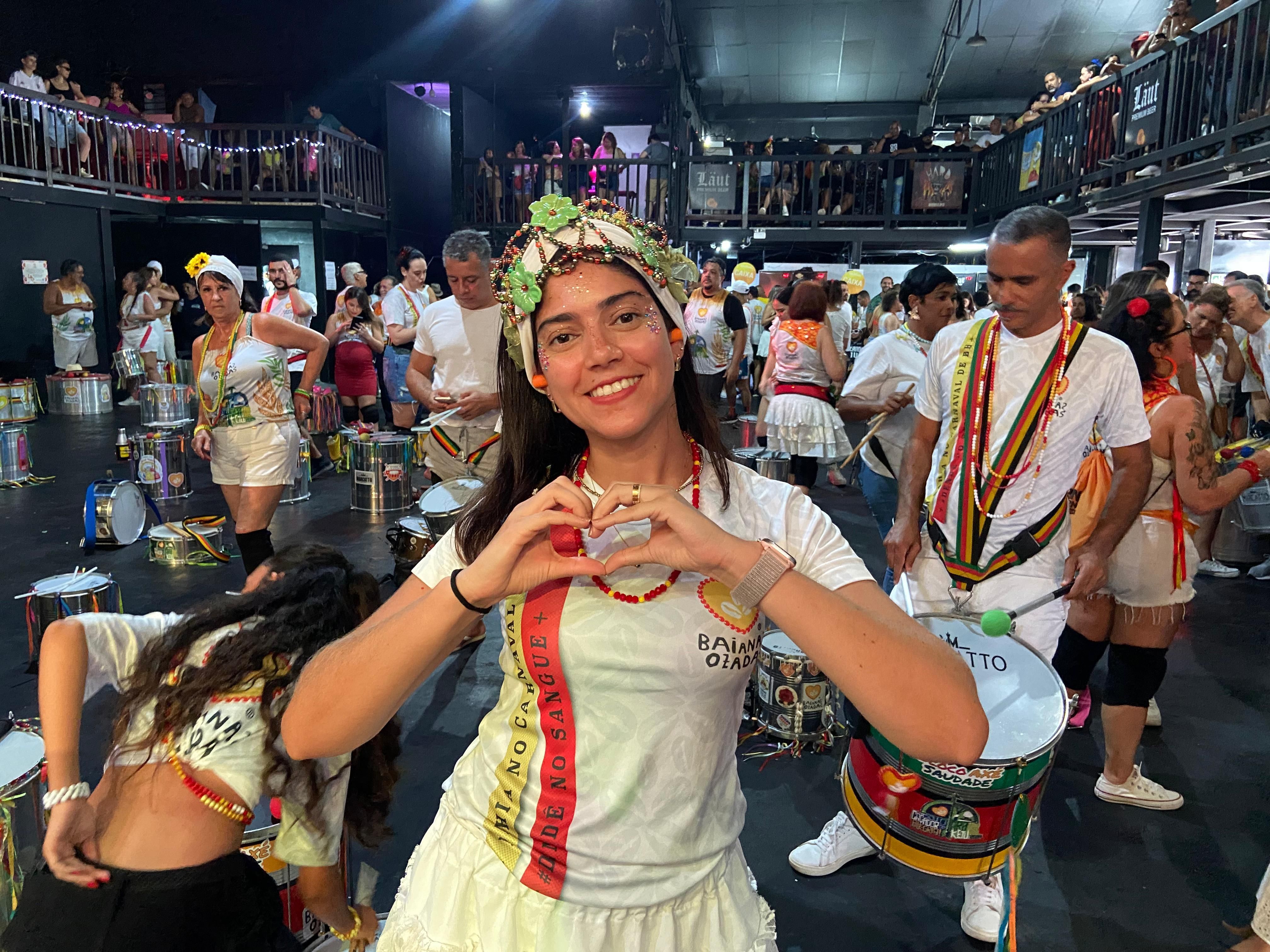 Carnaval de BH: veja fotos do ensaio do Baianas Ozadas neste sábado (1º)