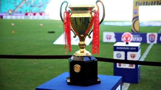 Taça do Campeonato Baiano na Arena Fonte Nova, em Salvador