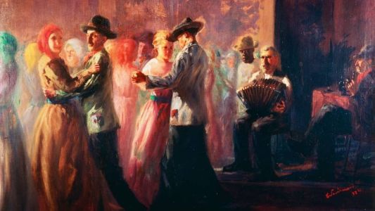 Baile na Roça (1923), de Cândido Portinari