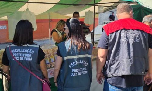 balanças fiscalização feira bairro de lourdes - Divulgação Prefeitura de Juiz de Fora