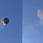 Anac vai apurar caso do balão que pegou fogo e caiu em SC