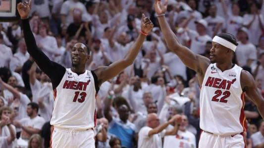 Bam Adebayo e Jimmy Butler lideram Miami Heat em campanha incrível nos playoffs