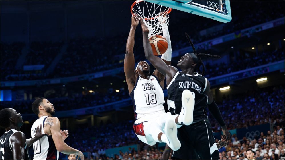Paris 2024: EUA vencem Sudão do Sul sem sustos e avançam no basquete masculino
