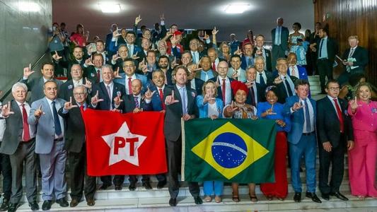 Bancada do PT na Câmara Federal