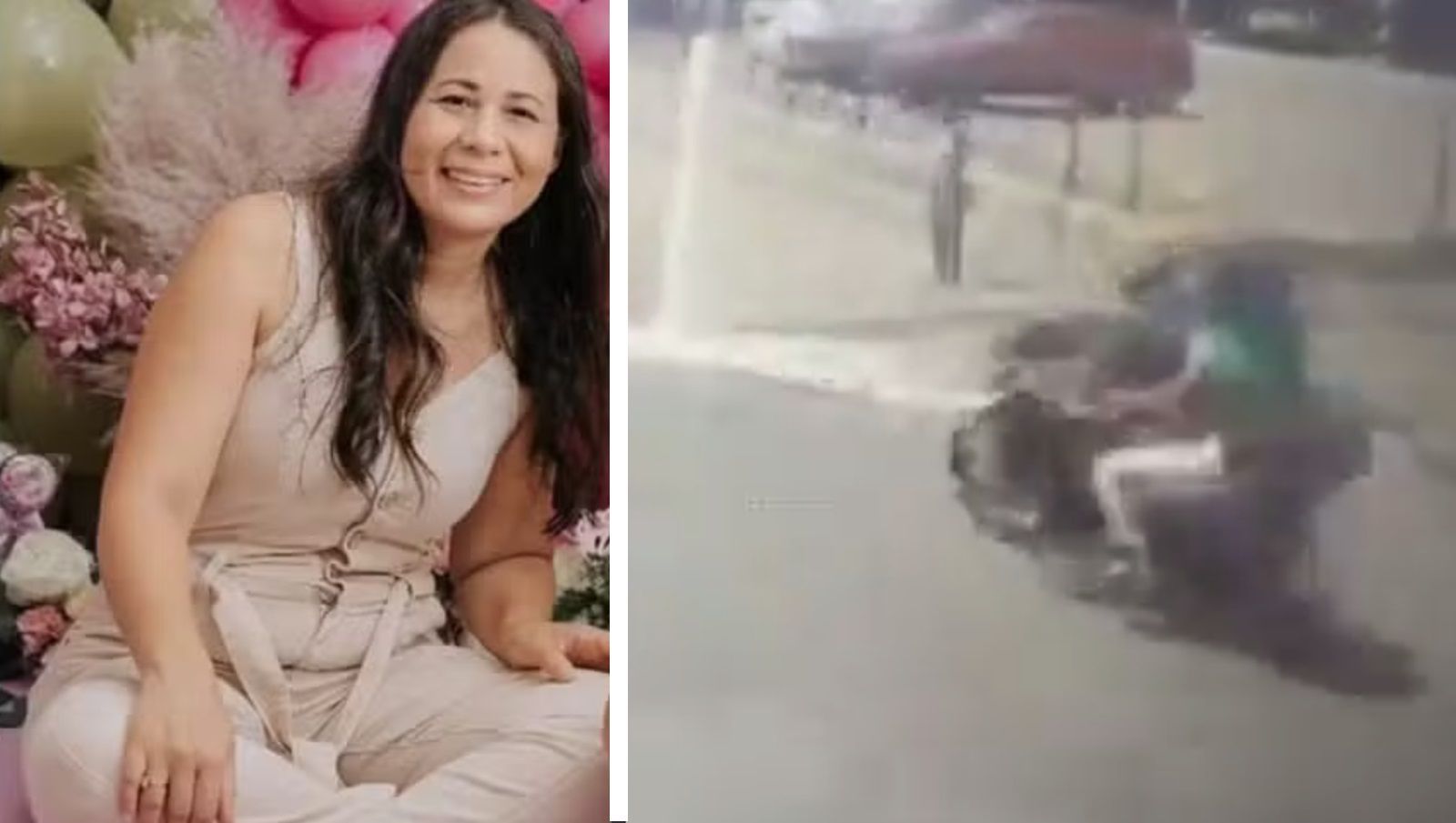 Vídeo: bancária que estava em garupa de moto morre em acidente com ônibus em Maceió