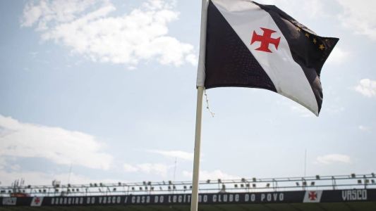 Bandeira do Vasco em São Januário