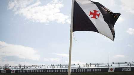 Bandeira do Vasco em São Januário