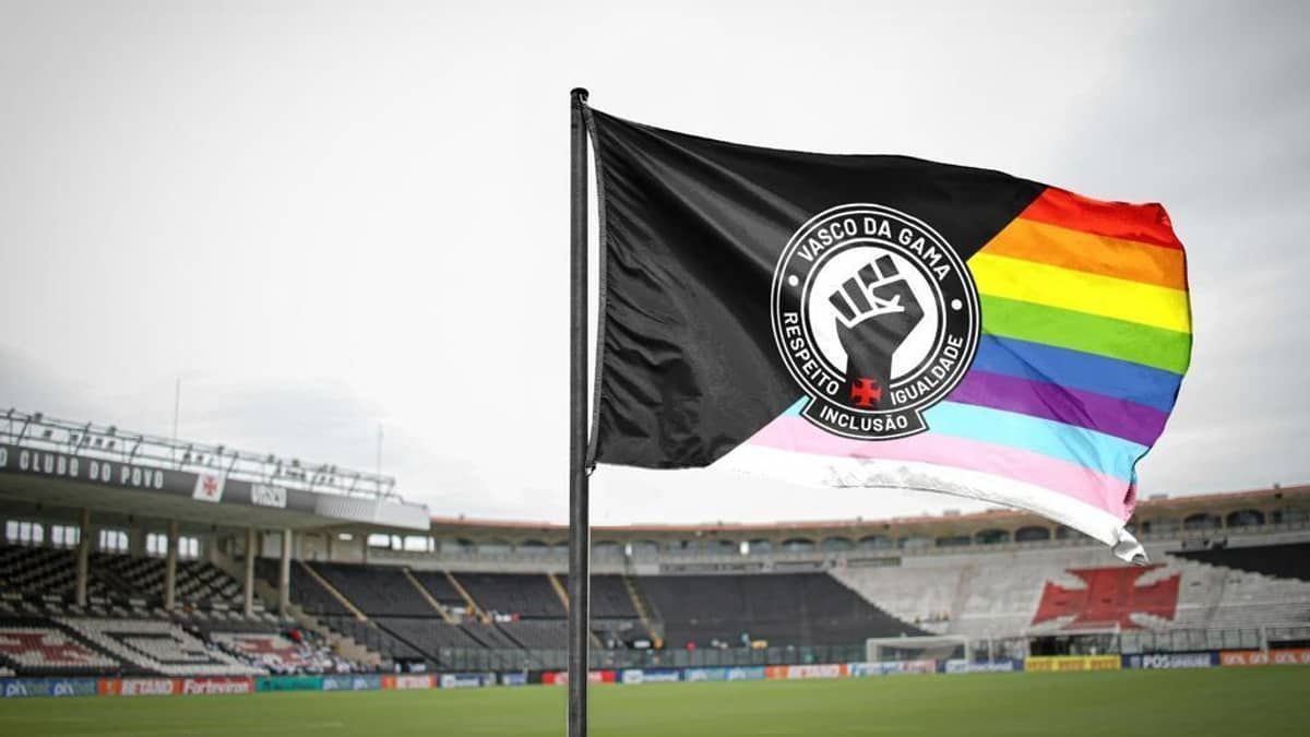 Vasco faz nova campanha contra homofobia em mês de Orgulho LGBTQIAP+