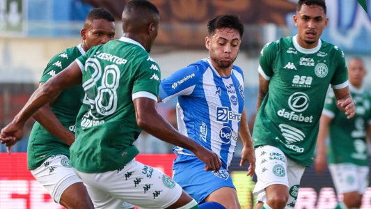 Com dois gols em sete minutos, Paysandu vira e bate Guarani pela Série B