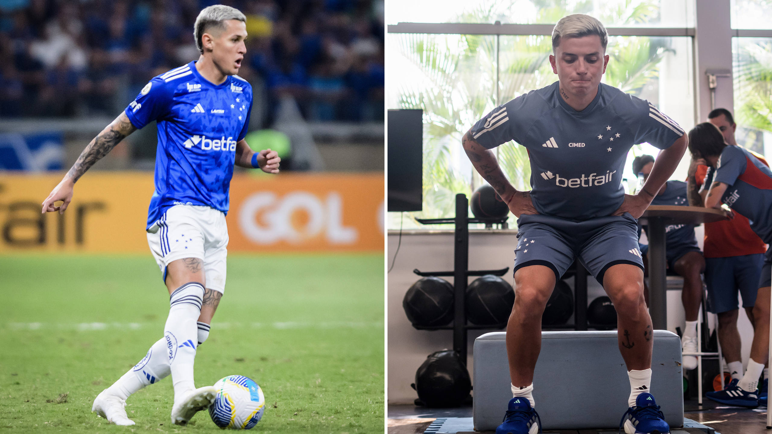 Seabra conta com retorno de Vital em treino do Cruzeiro; atacante segue como dúvida