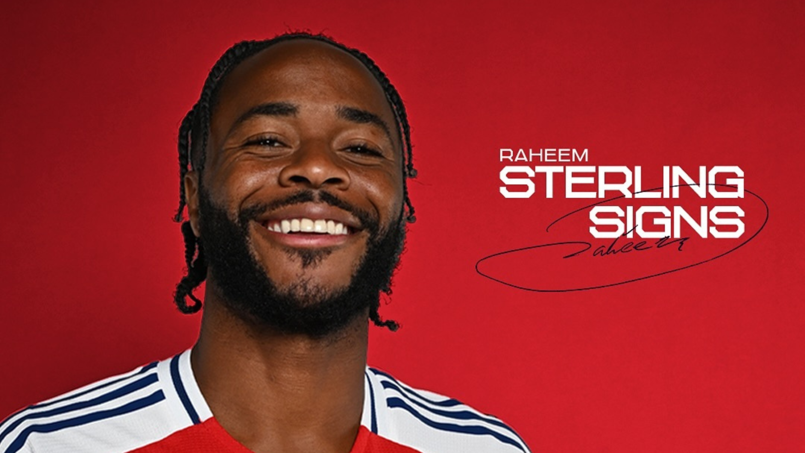 Arsenal surpreende e anuncia Raheem Sterling