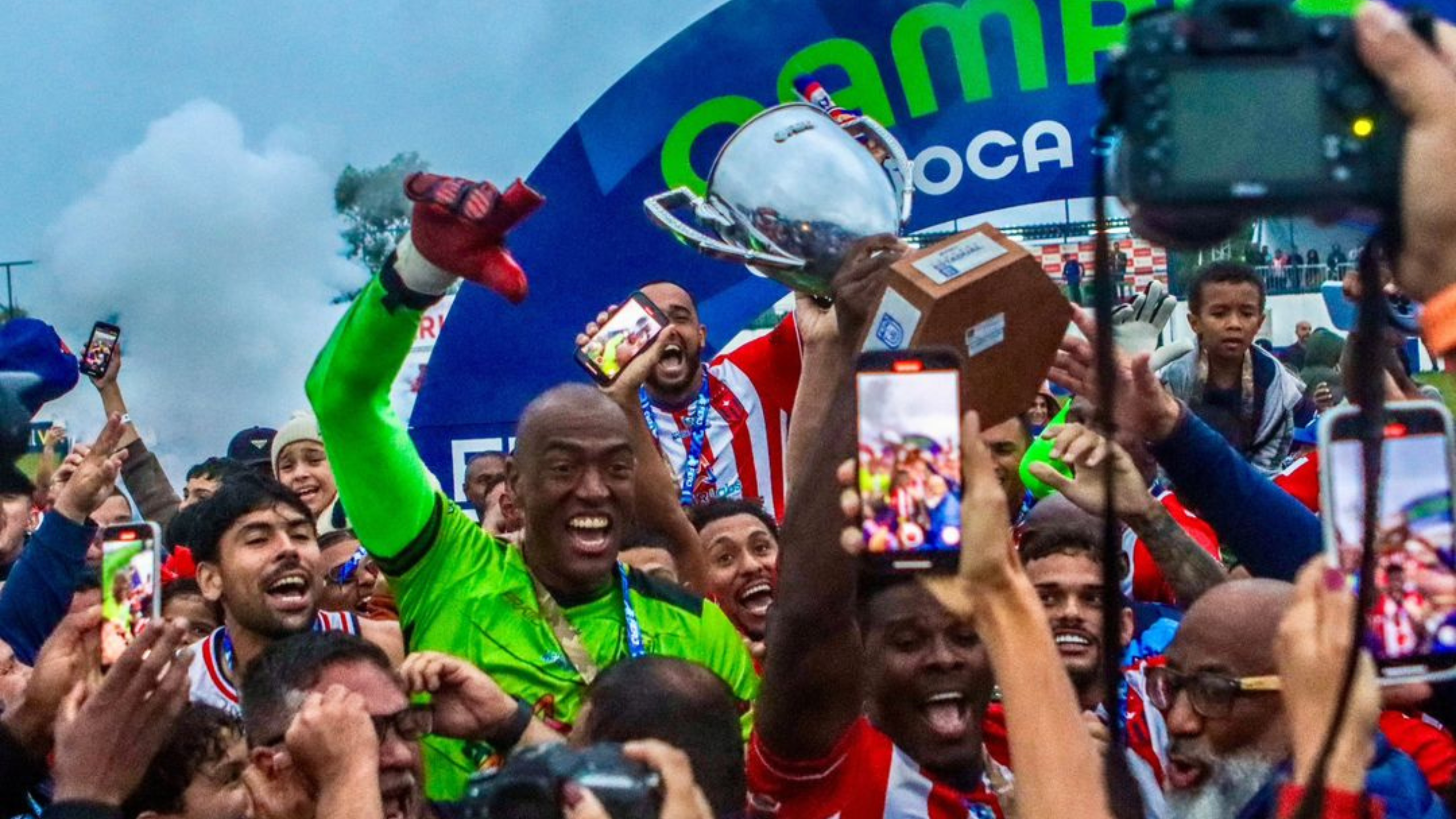 Com apenas sete anos de existência, clube carioca chega à primeira divisão estadual