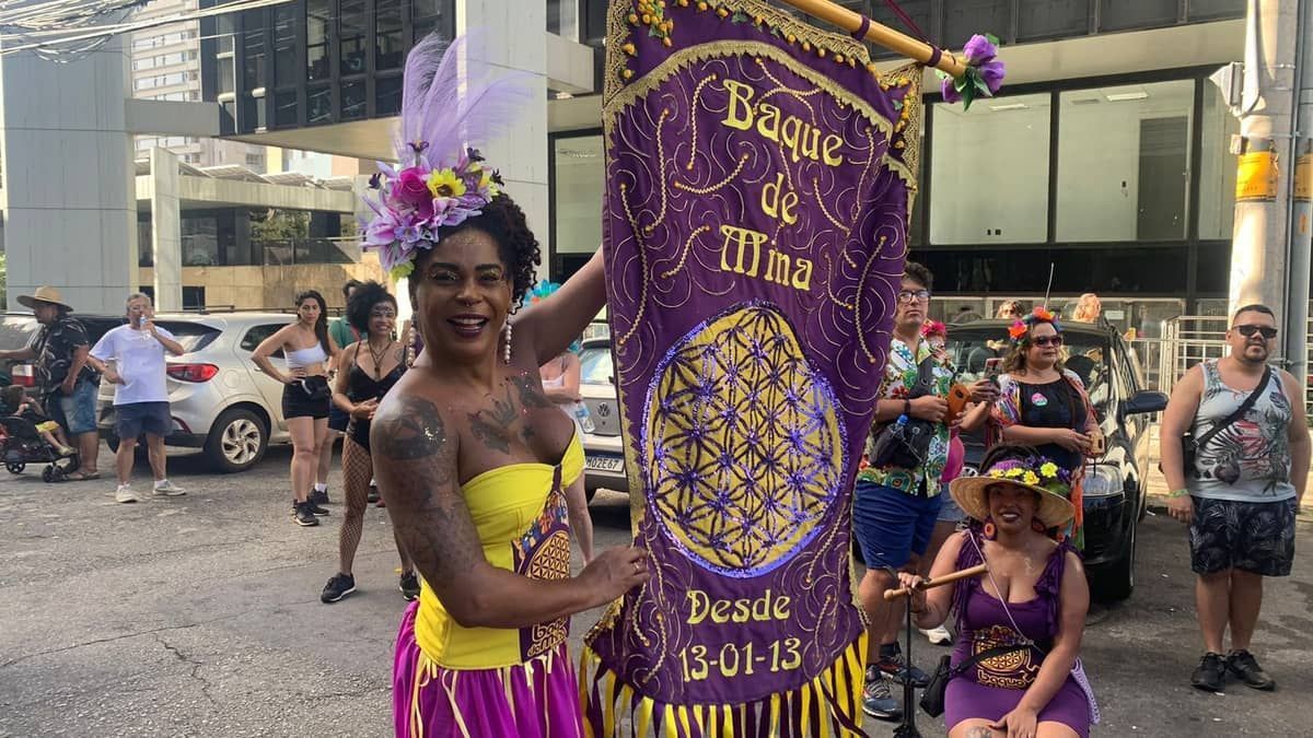Baque de Mina celebra dez anos de bloco no Carnaval de BH; veja fotos