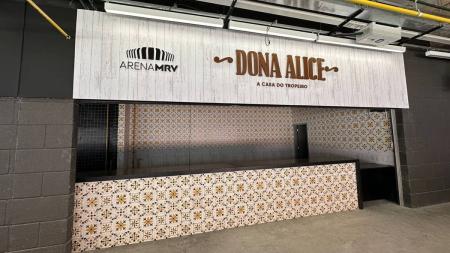 Bar da Arena MRV levará o nome de "Dona Alice Neves"