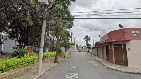 Bar Taberna Santê fica a metros de umas das entradas da 20ª Companhia da PM