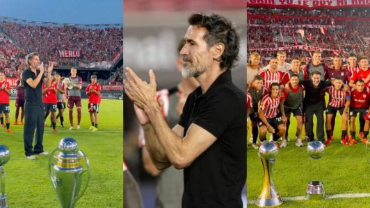 Domínguez se despediu do Estudiantes em casa