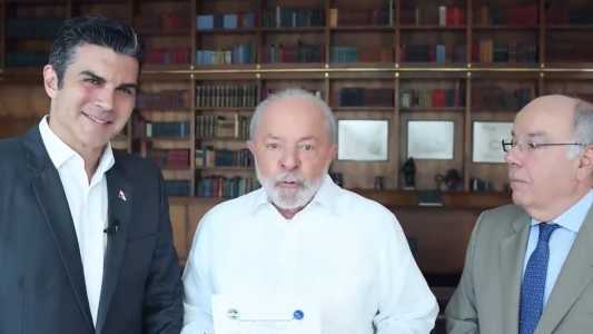Barbalho, Lula e Mauro Vieira estiveram juntos em Brasília (DF)