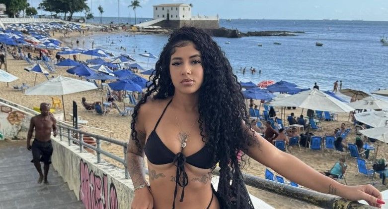 Bárbara Contreras posta em Salvador: ‘Davi bancando’, comenta seguidor