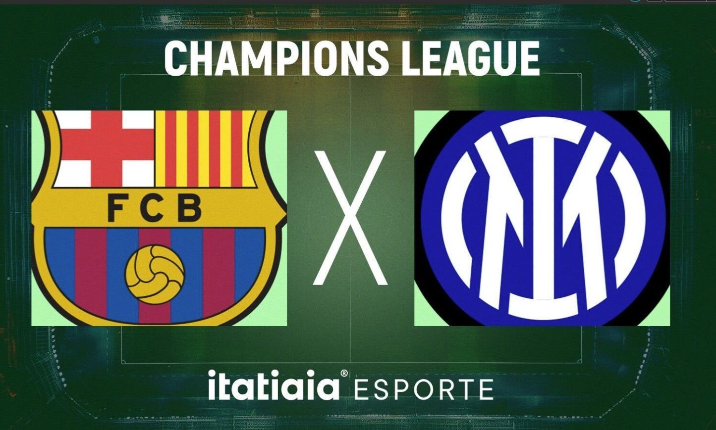 Horário e onde assistir ao vivo Barcelona x Inter de Milão, pela Champions