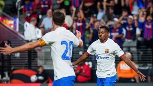 Barcelona venceu o Milan
