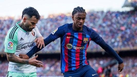 Barcelona venceu o Osasuna pelo placar mínimo nesta terça-feira (2)