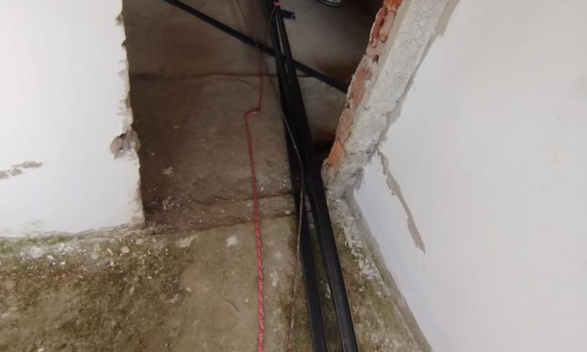 Idoso sofre descarga elétrica durante serviço em Juiz de Fora