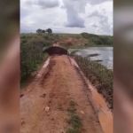 Barragem se rompe, e moradores são orientados a deixar Centro de cidade do Ceará  