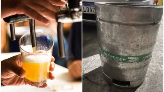 Barril de chopp que causou acidente não tinha selo do Inmet