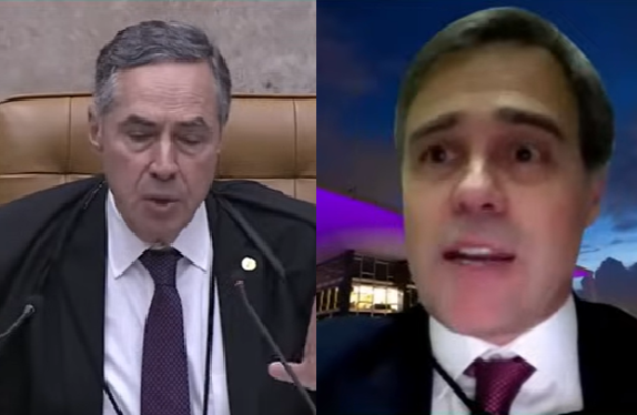 Barroso e Mendonça batem boca em julgamento sobre porte de drogas no STF; assista