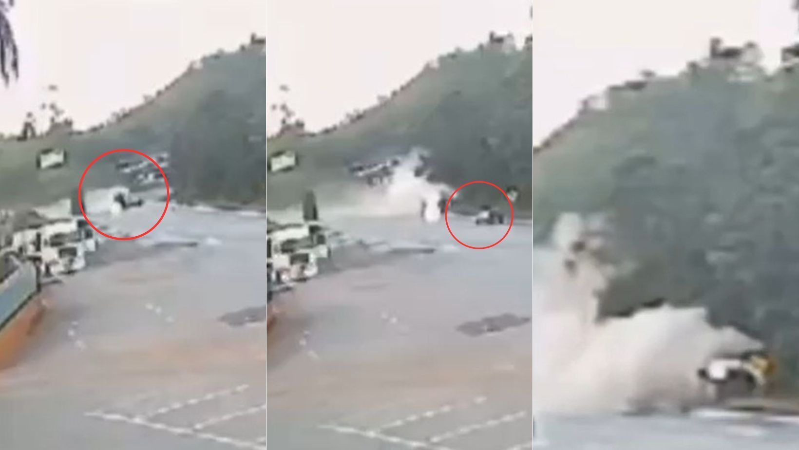Vídeo: carreta invade contramão, atinge carro e mata duas pessoas na BR-040, na Grande BH
