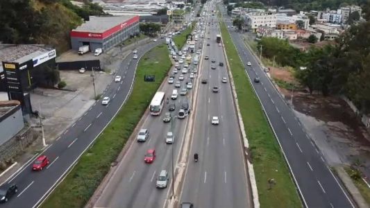 Batida foi na altura da avenida Pedro II