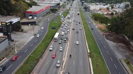 Batida foi na altura da avenida Pedro II