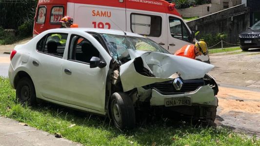 Batida foi no bairro Cidade Nova, região Nordeste da capital