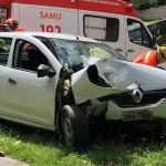 Acidente na avenida José Cândido da Silveira deixa quatro pessoas feridas em Belo Horizonte 