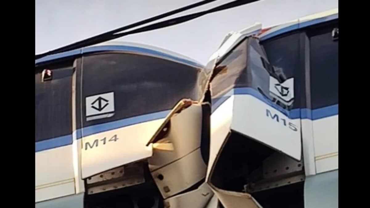 Batida entre trens paralisa linha do metrô de São Paulo 