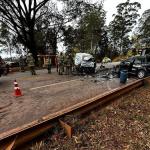 BR-040, em Nova Lima, registra mais de 10 km de congestionamento após acidente grave