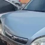 Batida de carros interdita faixa na BR-040, na Grande BH