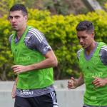 Atlético: dupla segue em recuperação e é dúvida para duelo com Palmeiras