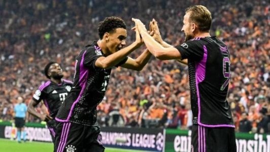 Bayern de Munique venceu o Galatasaray por 3 a 1 nesta terça (24), pela Champions