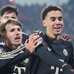 Musiala marca após seis meses, Bayern vence e elimina o PSV da Champions League