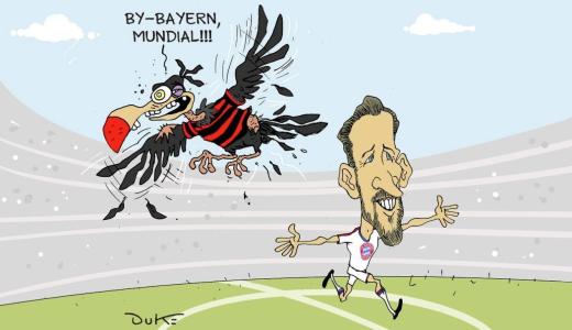 Bayern venceu e eliminou o Flamengo do Mundial de Clubes