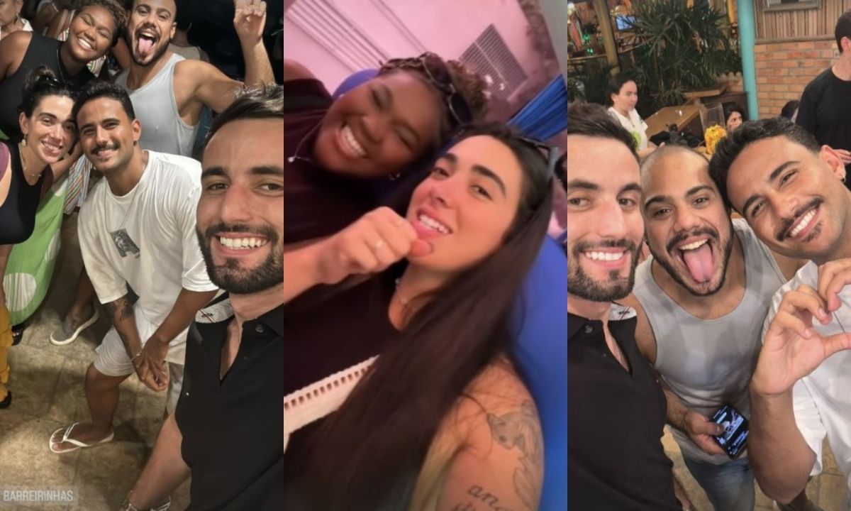 Ex-brothers do BBB 24 se reencontram pela primeira vez no São João da Thay