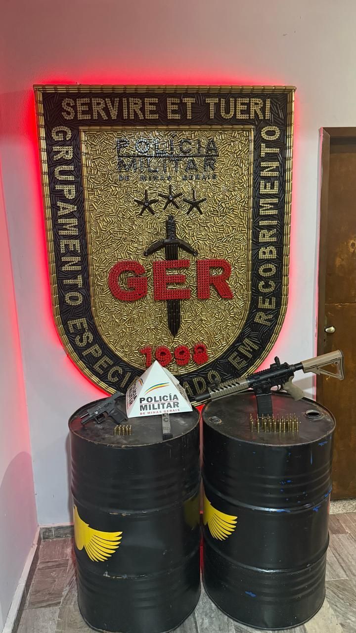 Suspeito do Comando Vermelho é morto pela PM em Contagem; fuzil é apreendido