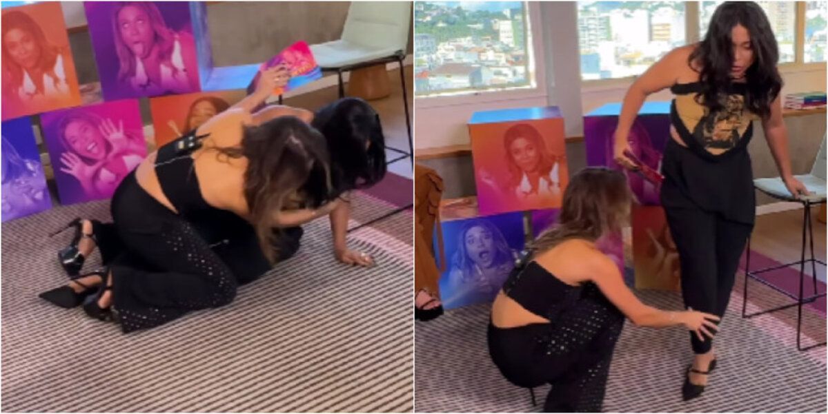 Beatriz derruba Blogueirinha; relembre quantas pessoas a sister jogou no chão no BBB 24